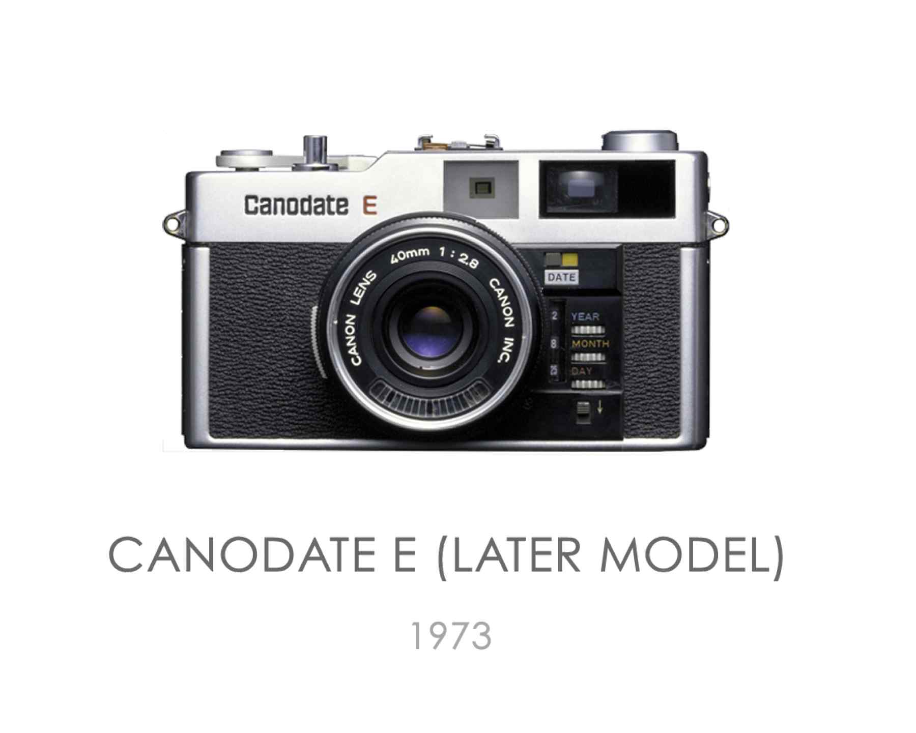 Canon Canodate E (Later Model) (1973) | Pim Hens // pimhens